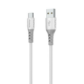 PRODA (PD-B51A) SOFT 3A DATA CABLE FOR TYPE-C (3A) (1M) - White
